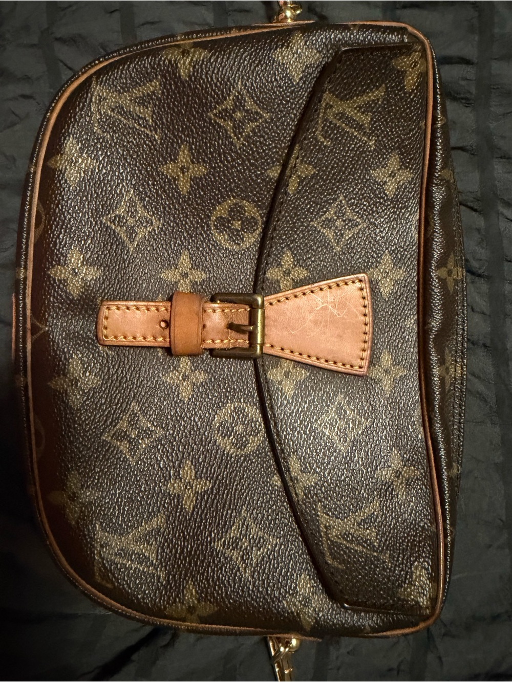 LV JEUNE FILLE MM with monogram strap